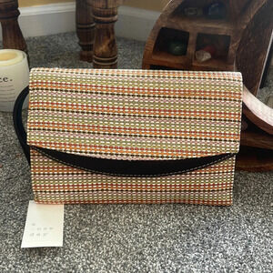 A New Day women’s woven clutch purse